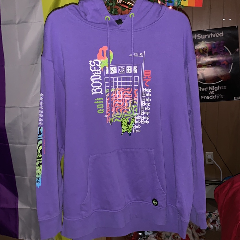 Zumiez Vitriol Glitchcore Hoodie
